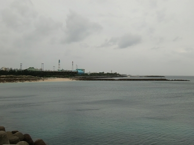 宜野湾市の海・釣りスポット コンベンション方面